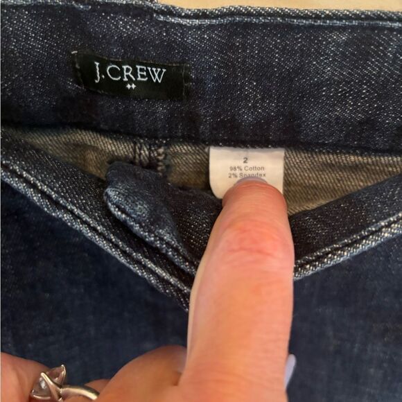 J. Crew Blue Denim Pencil Skirt Knee-Length Casual - Picture 3 of 5